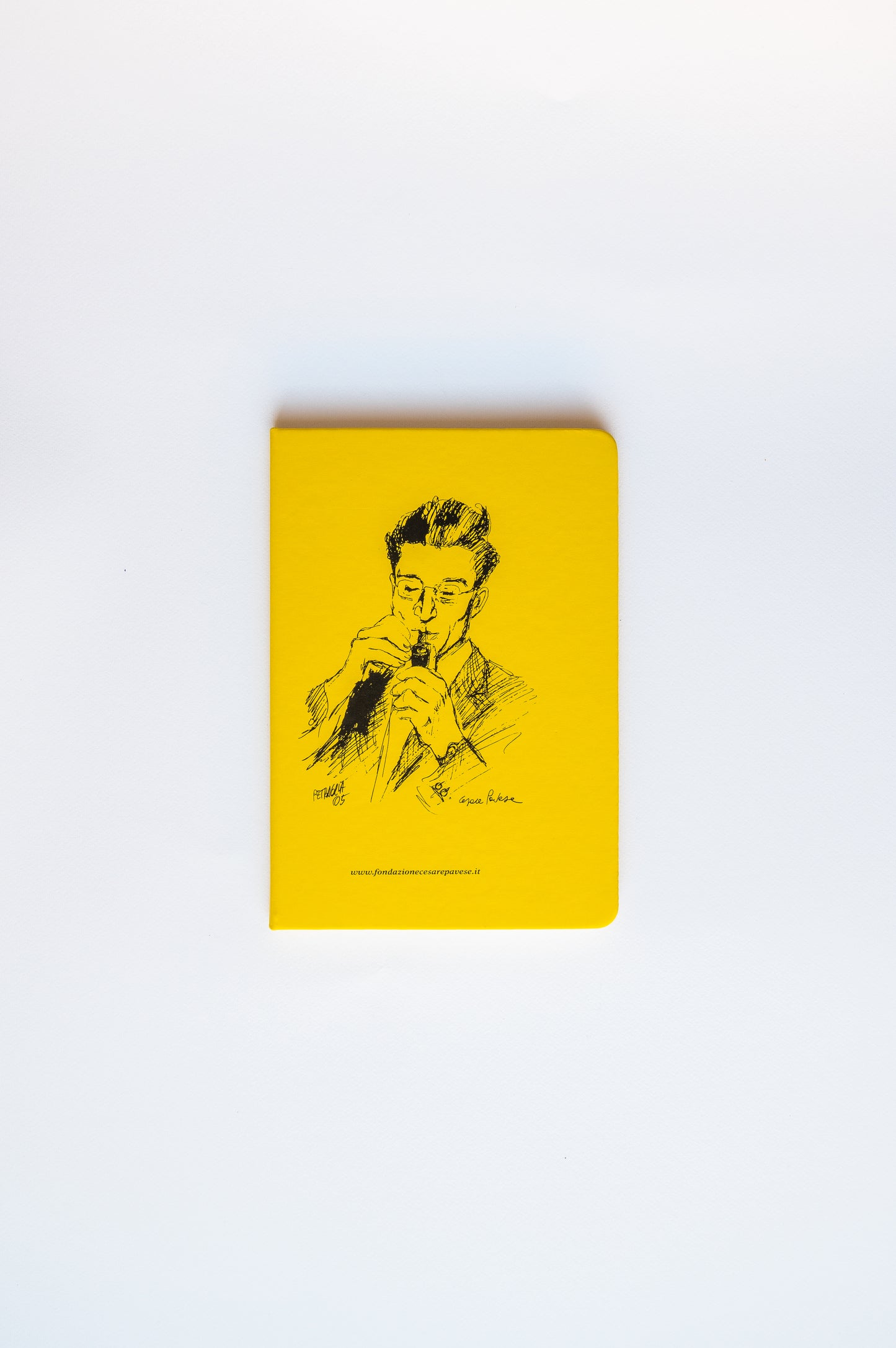 Quaderno Cesare Pavese - giallo