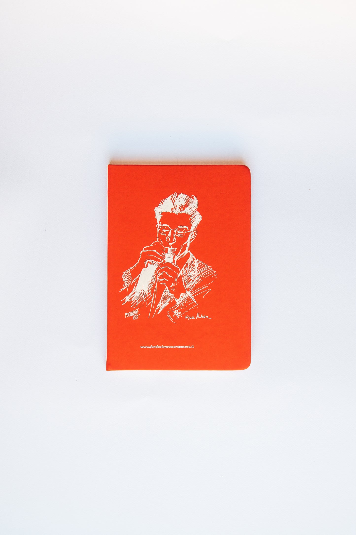 Quaderno Cesare Pavese - rosso