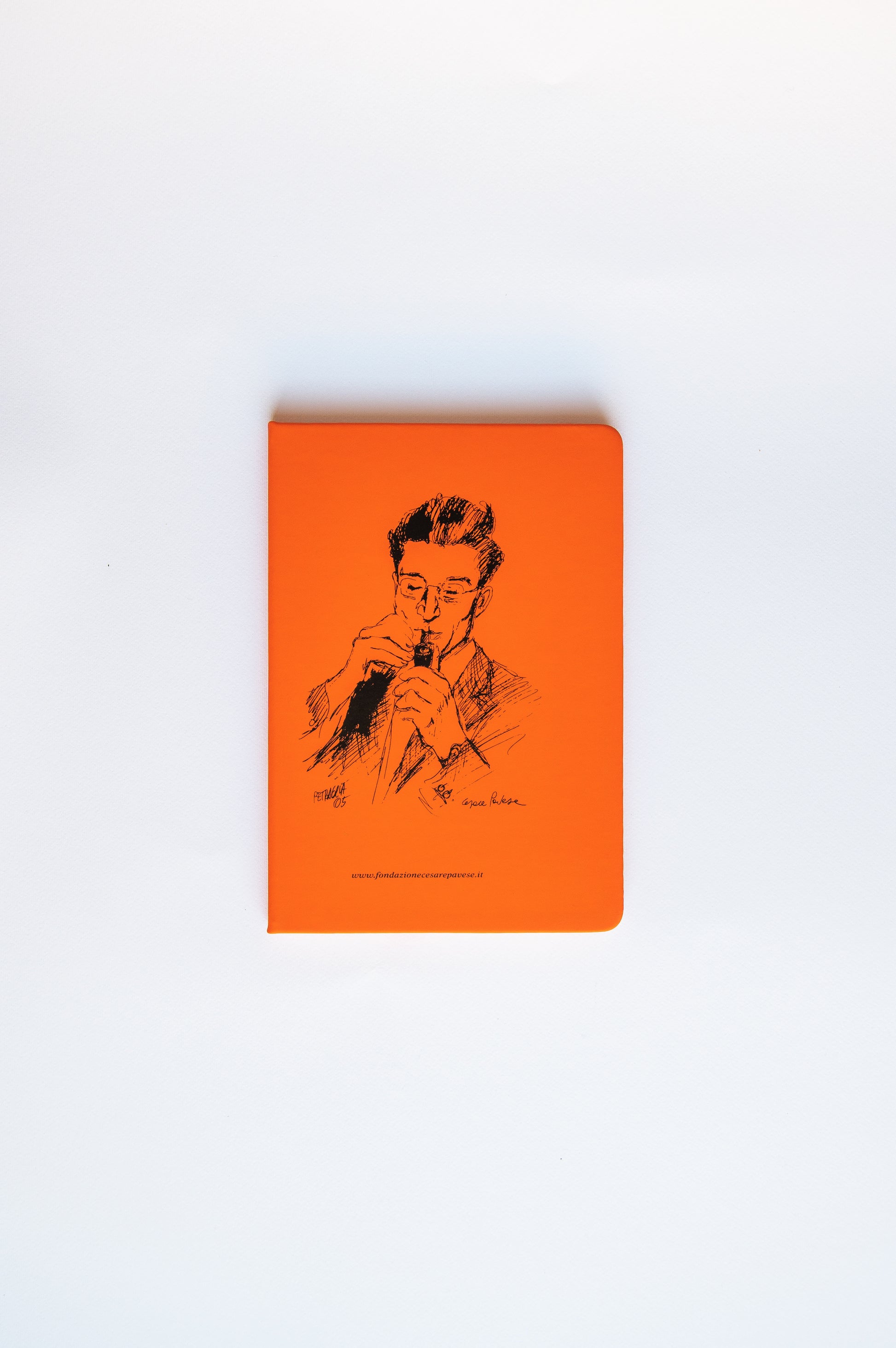 Quaderno Cesare Pavese - arancione